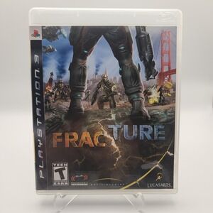 Fracture (Sony PlayStation‎ 3, 2008) Complete CIB